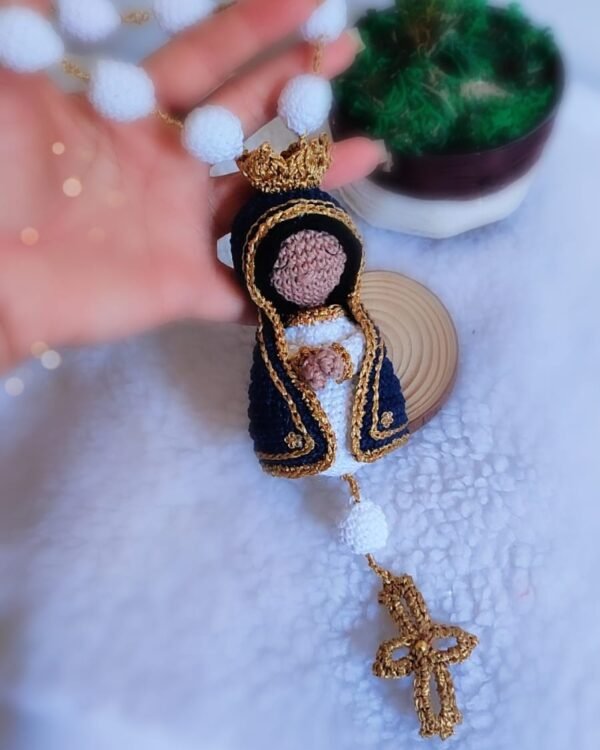 Mini Terço Nossa Senhora de Aparecida