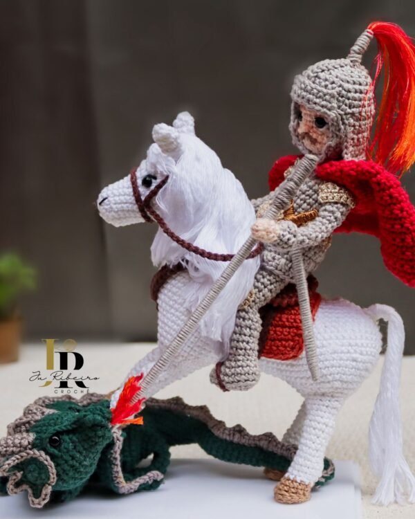 Ebook São Jorge com o cavalo e dragão